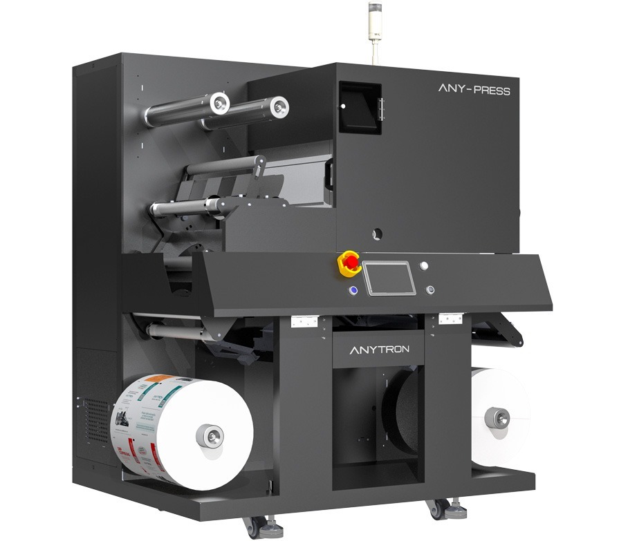 Anytron ANY-PRESS CMYK+W 13 Inch Label & Packaging Press