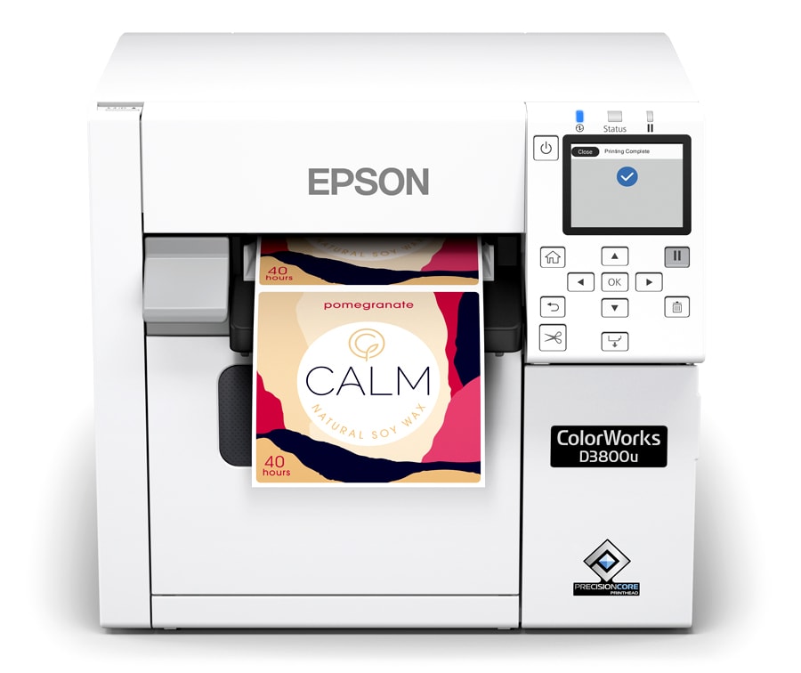 Epson CW-D3800 Color Inkjet Label Printer - Image 2