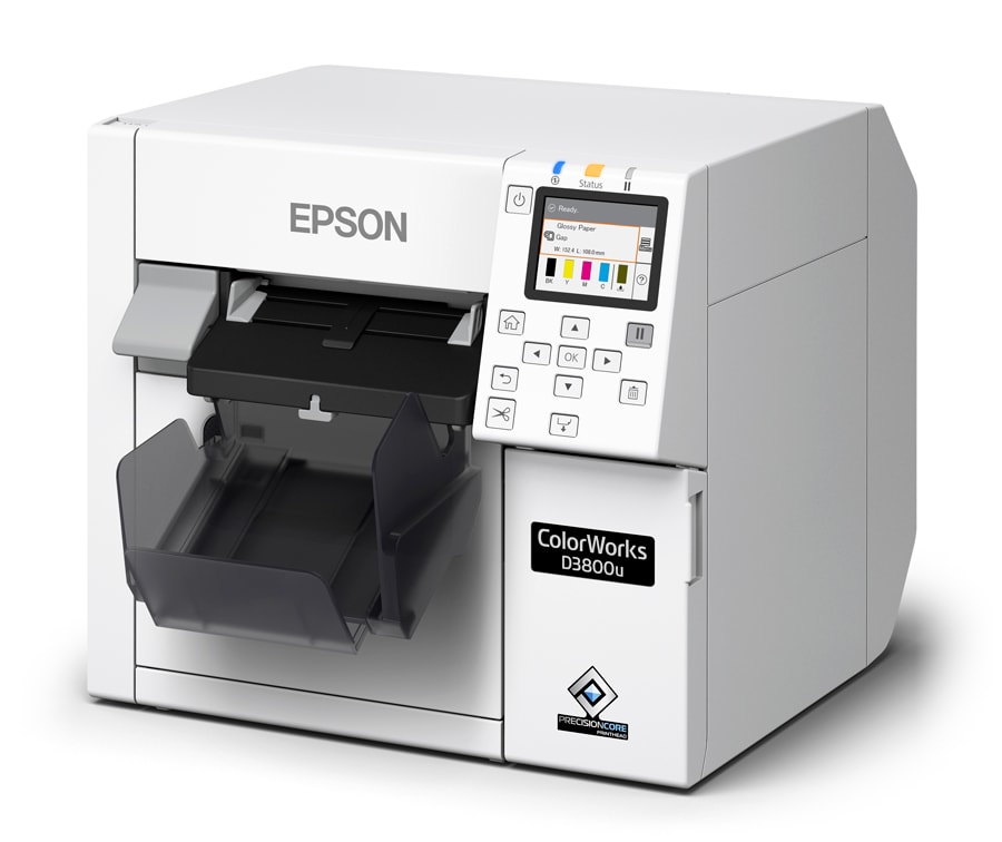 Epson CW-D3800 Color Inkjet Label Printer - Image 7